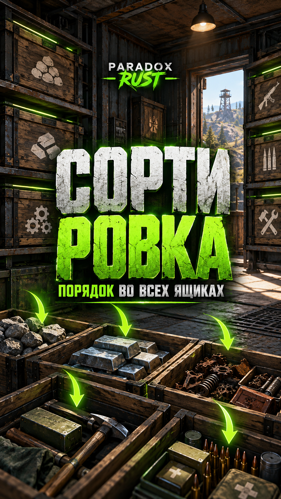 Сортировка по дому — PARADOX